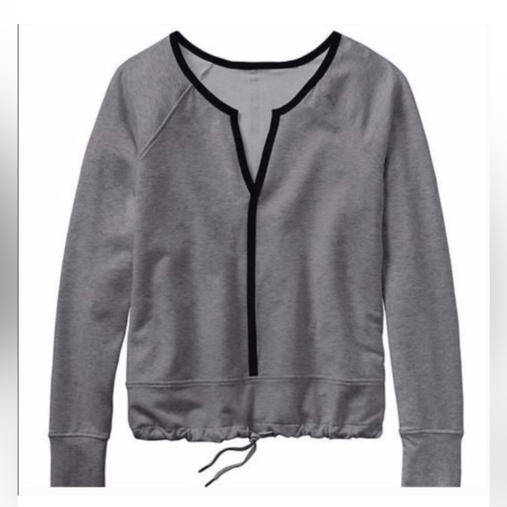 Athleta Split Neck Sentry Split Neck Sweatshirt S… - image 1